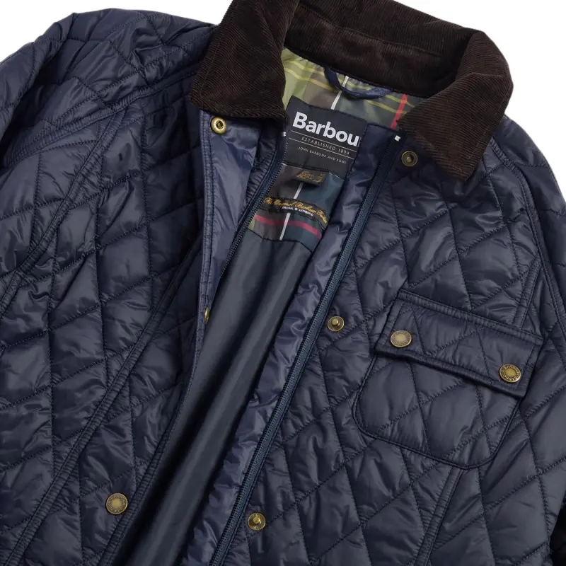 BARBOUR Puffer Jacket Women's Marine Blue-4