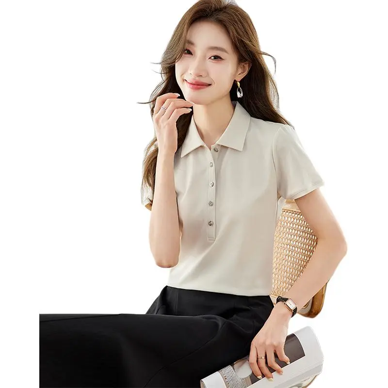 La Chapelle T Shirt Women's Oat Gray-3
