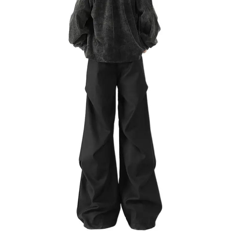 WELTER EXPERIMENT Casual Pants Unisex Black-2