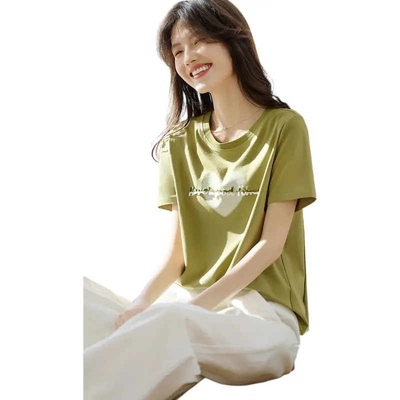 XWI T Shirt Women's Matcha Green-1