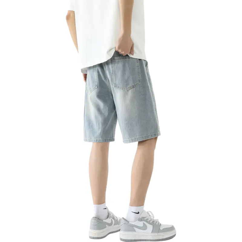 SAME FLOW Denim Shorts Unisex-1
