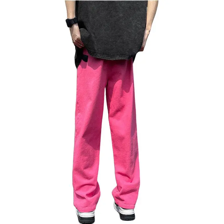 ACUOD BY CHANU Casual Pants Unisex Orange Red-9