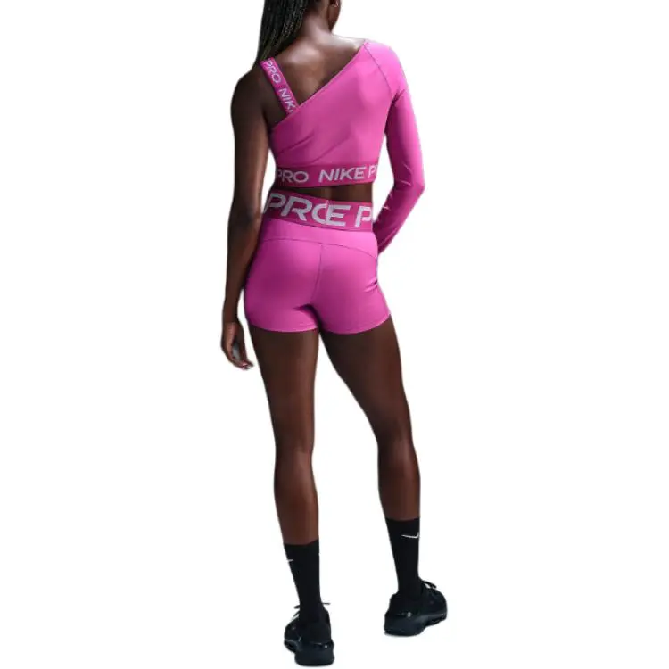 Nike Pro Sculpt Women's High-Waisted 3' Biker Shorts-2