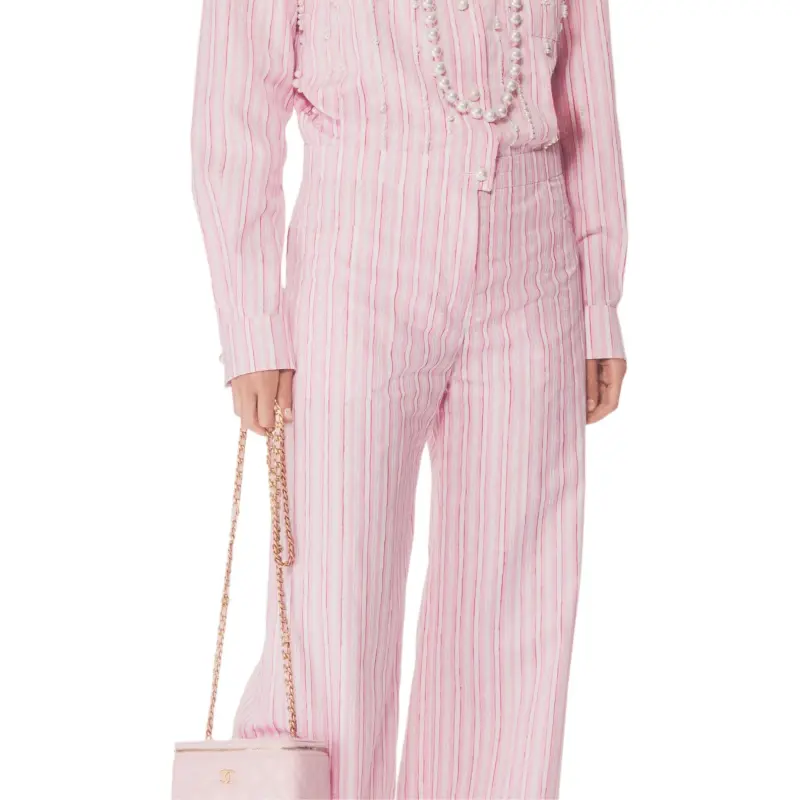 CHANEL 25P Jumpsuit Women's Pink-2