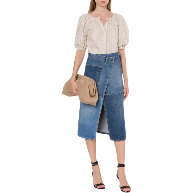 PHILOSOPHY DI LORENZO SERAFINI Striped Blouse-1