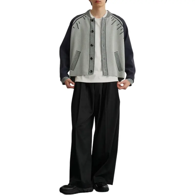 PUBLIC TOKYO SS25 Knitwear Men's Light Gray-2