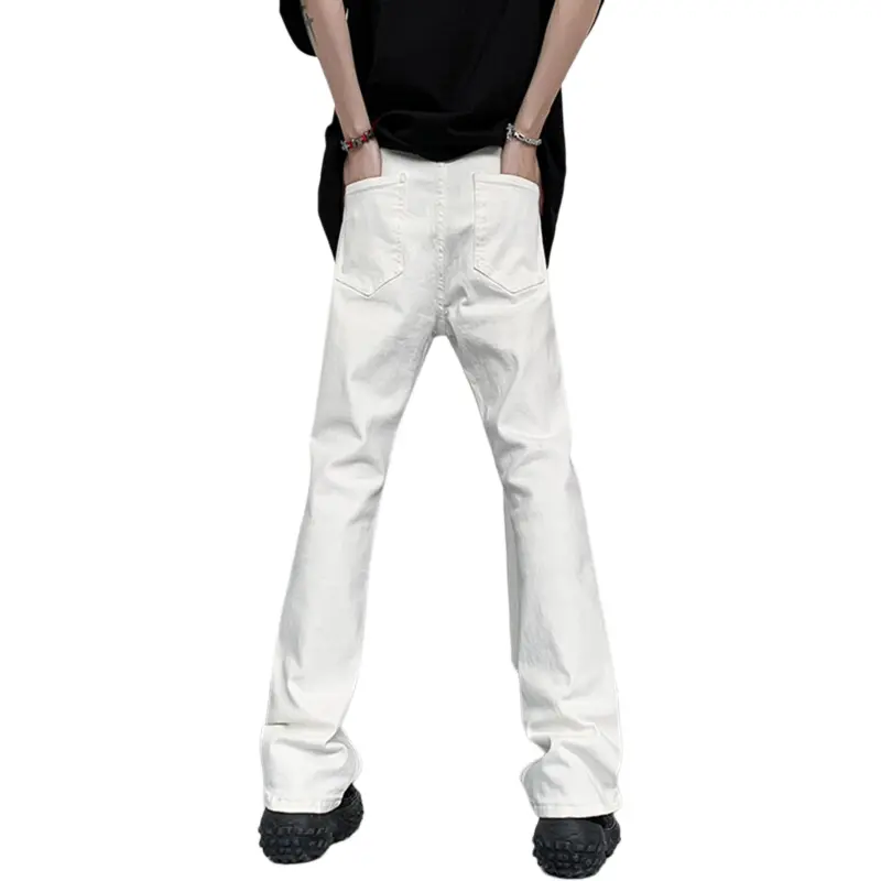 TELENT Jeans Unisex White-1