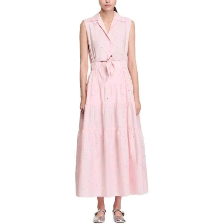 Sandro Crystal embellished Midi Dress-2