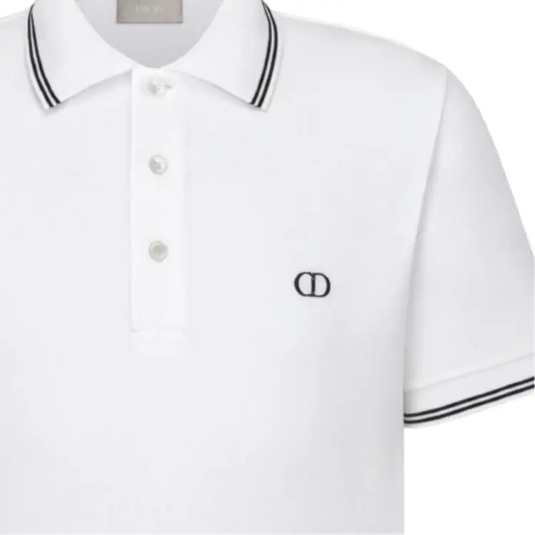 DIOR FW25 Polo Shirt Men's White-6