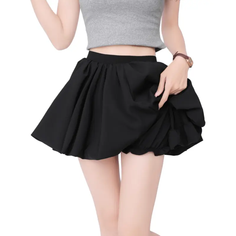 Mu Xiao Xin Casual Short Skirts Women's-14