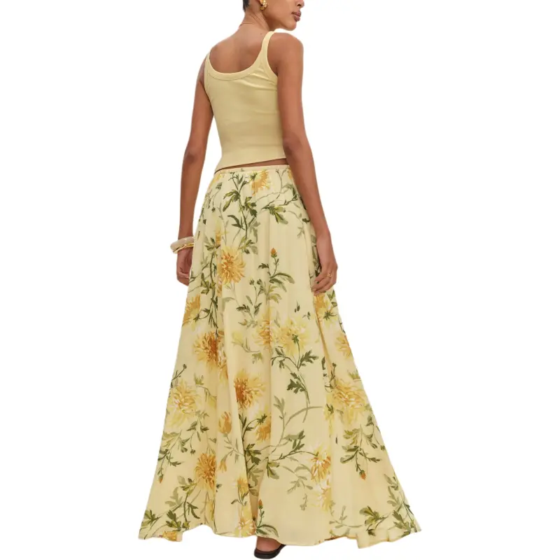 REFORMATION Gemma Skirt Casual Long Skirt Women's-2