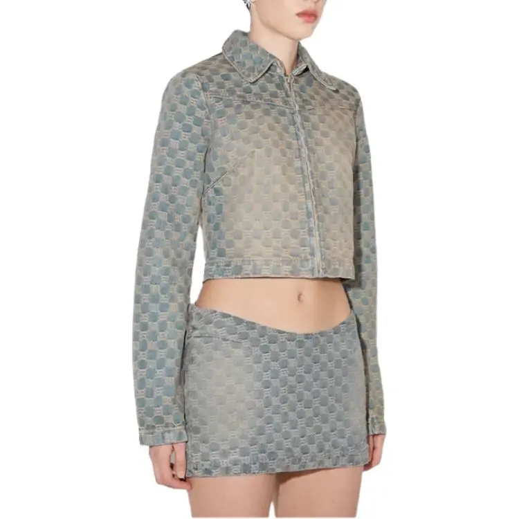 Misbhv Jackets & Coats Women's Denim Blue-1