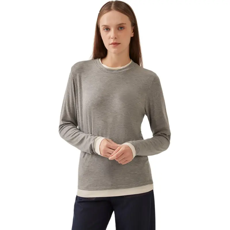 TIANSHAN Knitwear Regular Women's Mica Gray-2