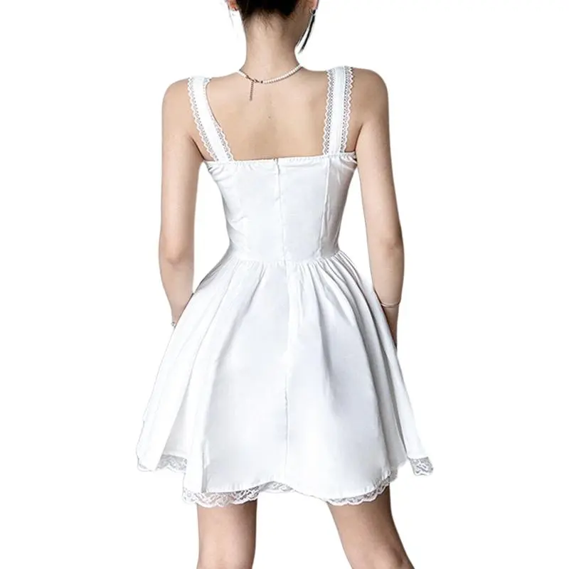 Dior Beauty Slip Dresses Women's White-1