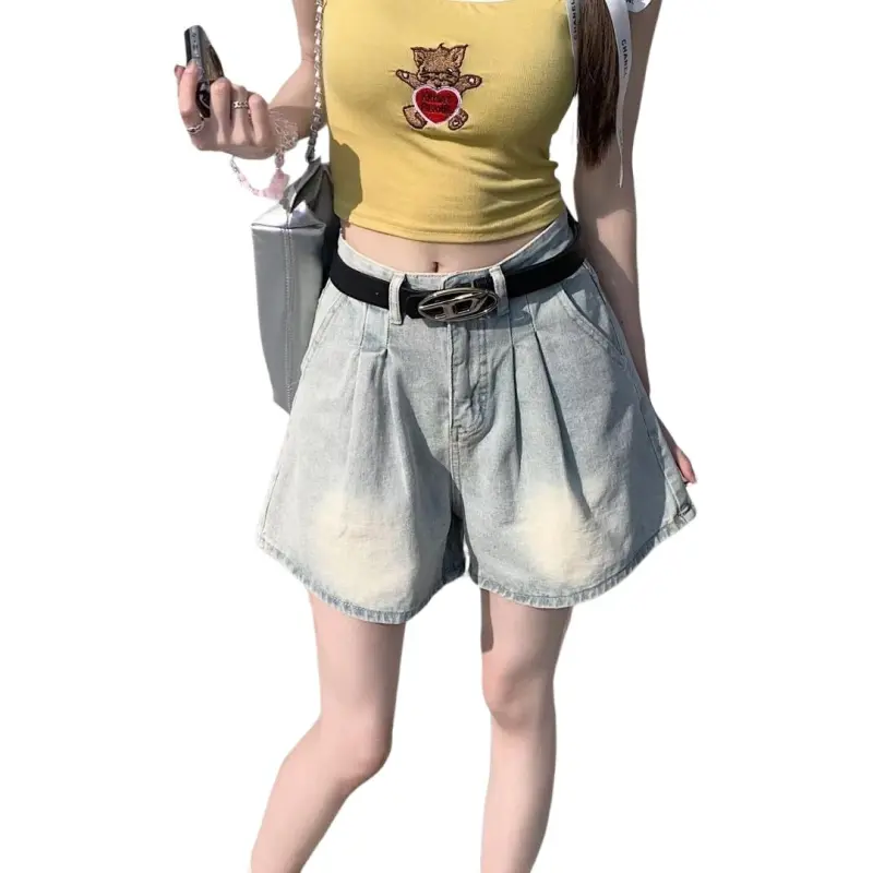 The New Age Family Denim Shorts Women's-2