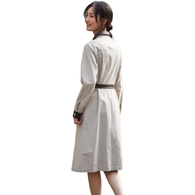 XWI Long Sleeved Dress Women's Oat-1