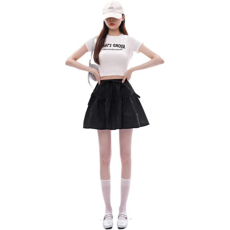 Mu Xiao Xin Casual Short Skirts Women's-13