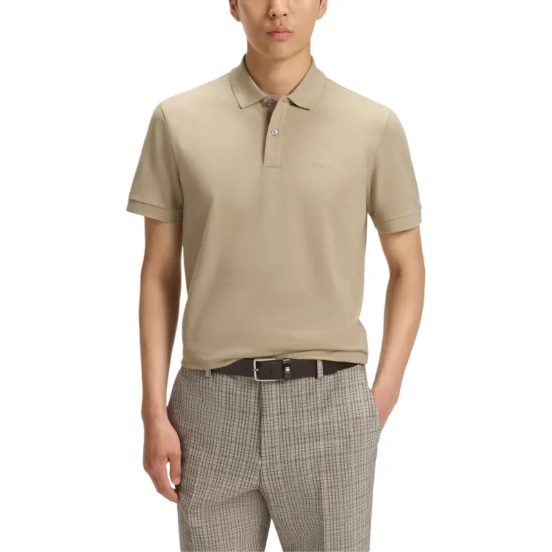 HUGO BOSS POIO Shirt Men's Beige-1