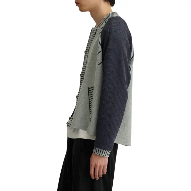 PUBLIC TOKYO SS25 Knitwear Men's Light Gray-5