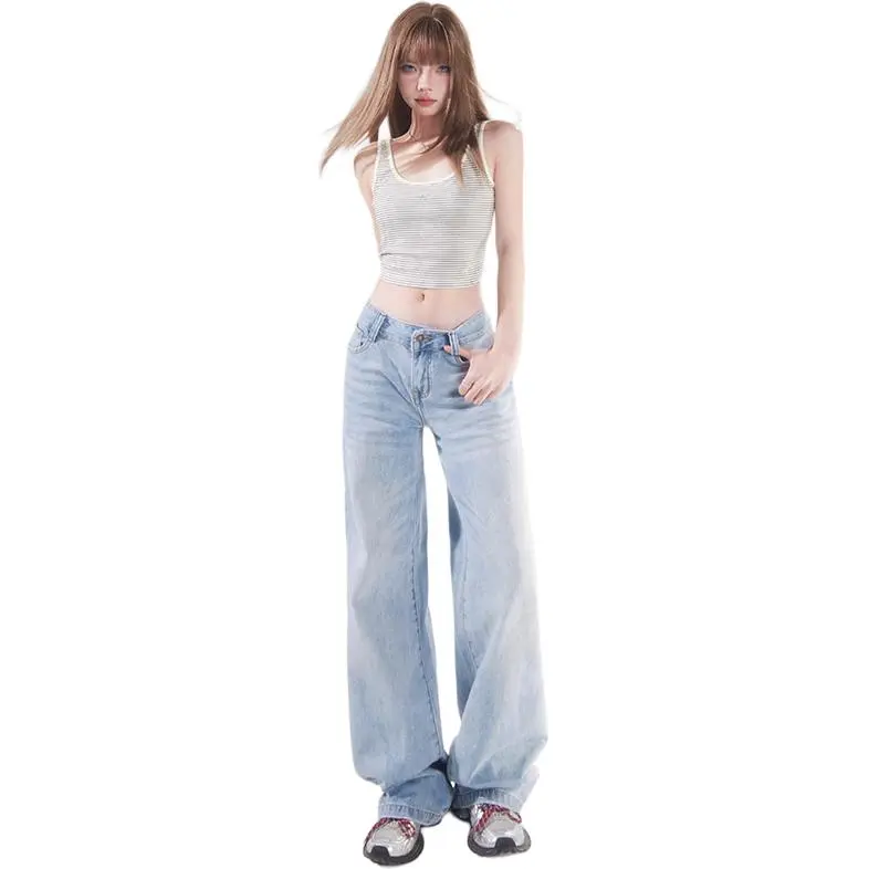 Kazakhstan Jeans Women's Light Blue-4