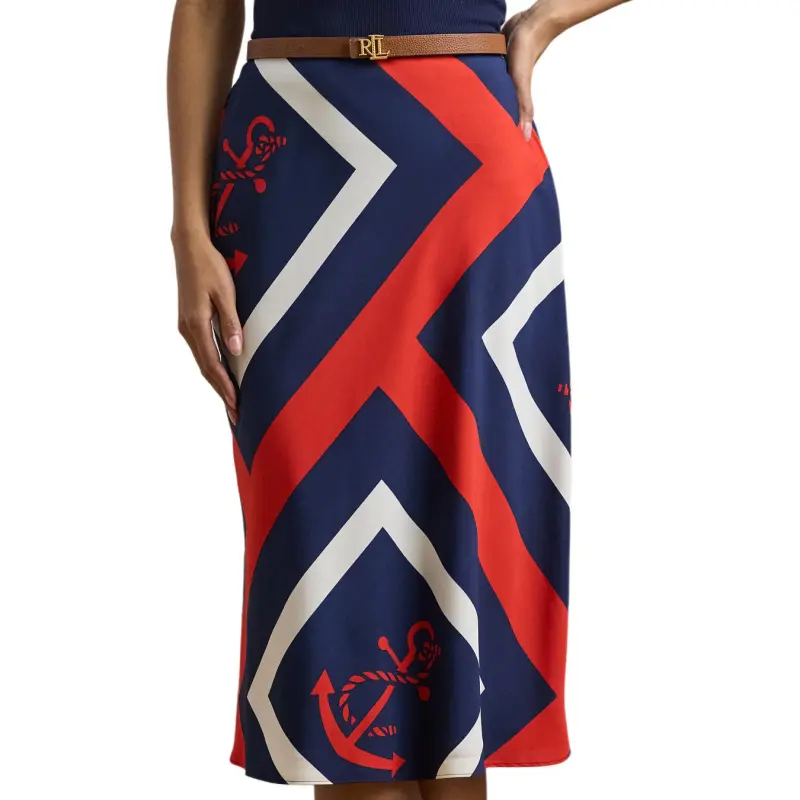 LAUREN RALPH LAUREN Casual Long Skirts Women's Multicolor-1