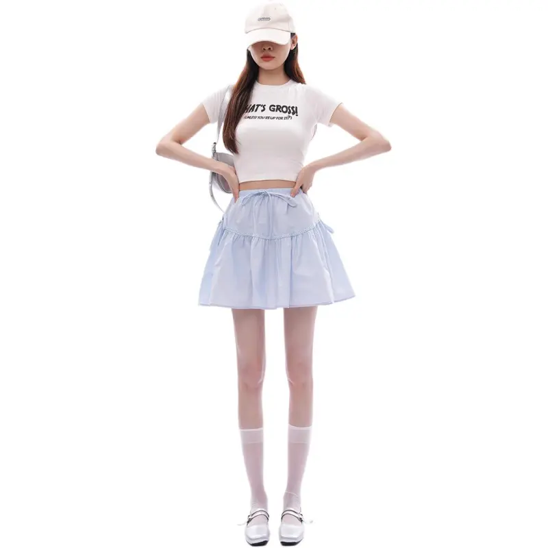 Mu Xiao Xin Casual Short Skirts Women's-1
