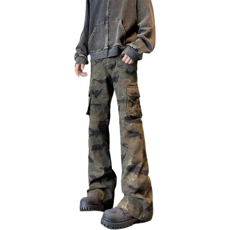 KVIV Jeans Men Camouflage -4