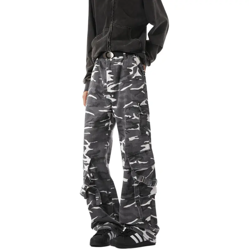GWAF Casual Pants Unisex Camouflage-2