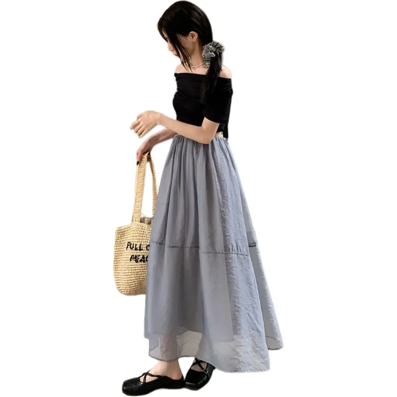 The Temptation Of The Muse Casual Long Skirt Women's-5
