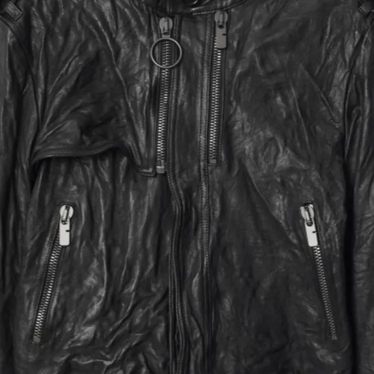 Burberry SS25 Leather Jacket Women's Black-4
