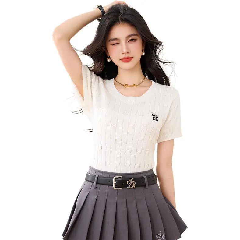 La Chapelle Knitwear Women's White-3