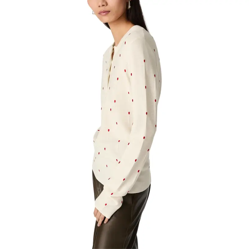 Bottega Veneta SS25 Knitwear Women's Patent Leather Chalk-2