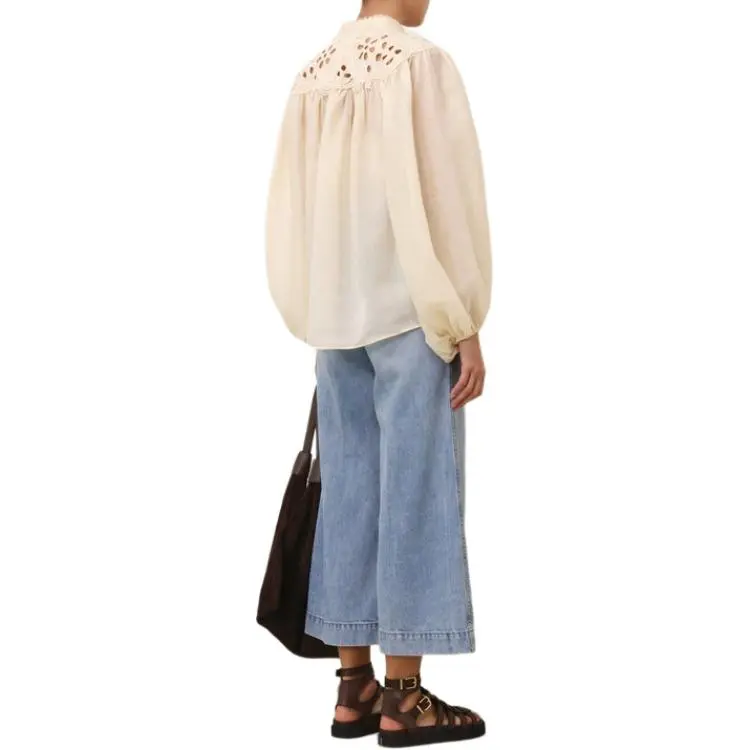 Zimmermann SS25 Shirt Women's Cream-4
