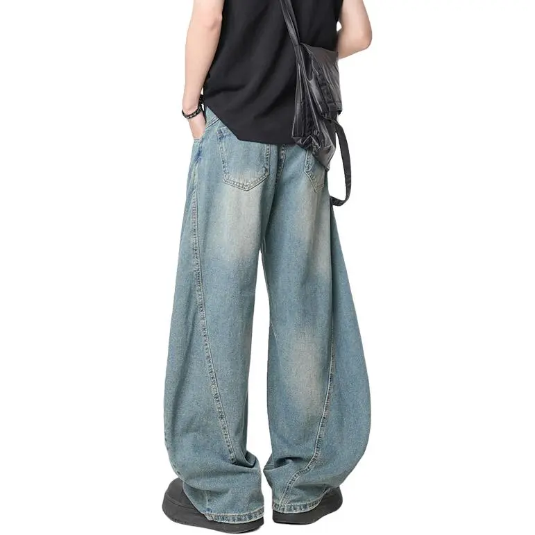 LISENPOK Jeans Unisex Ice Blue-1