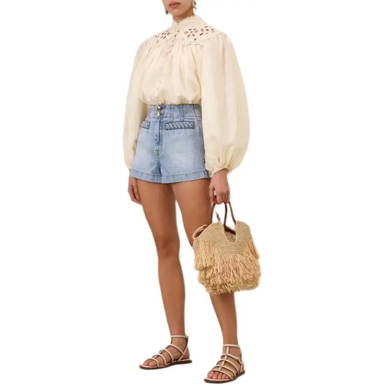 Zimmermann SS25 Shirt Women's Cream-6
