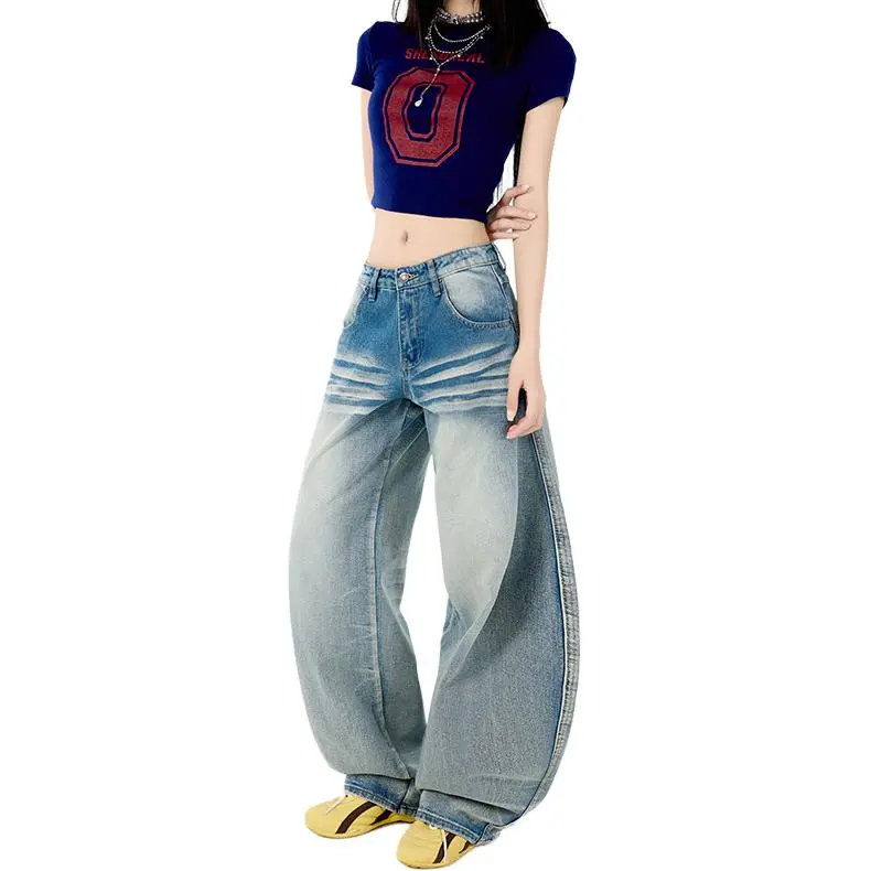 Kazakhstan Jeans Women's Light Blue-4