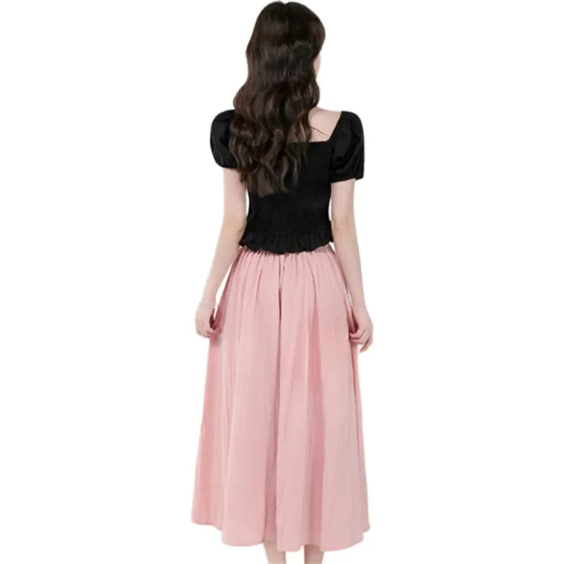 Si Bei'er Two Piece Skirt Sets Women's-5