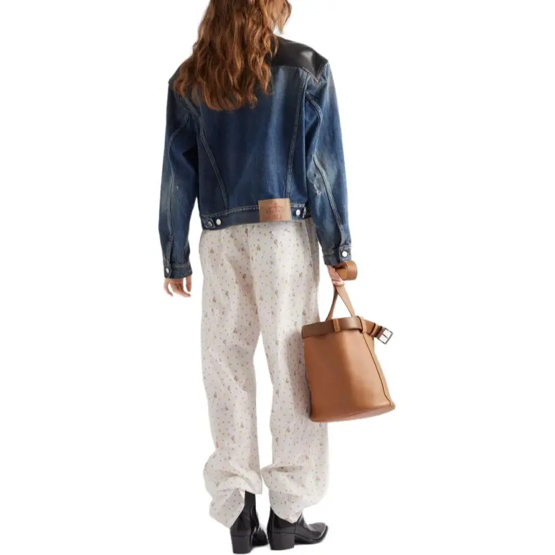 PRADA SS25 Jackets & Coats Women's Marine Blue-3