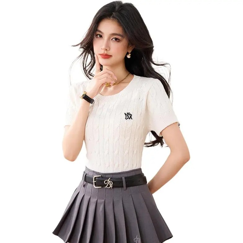 La Chapelle Knitwear Women's White-2
