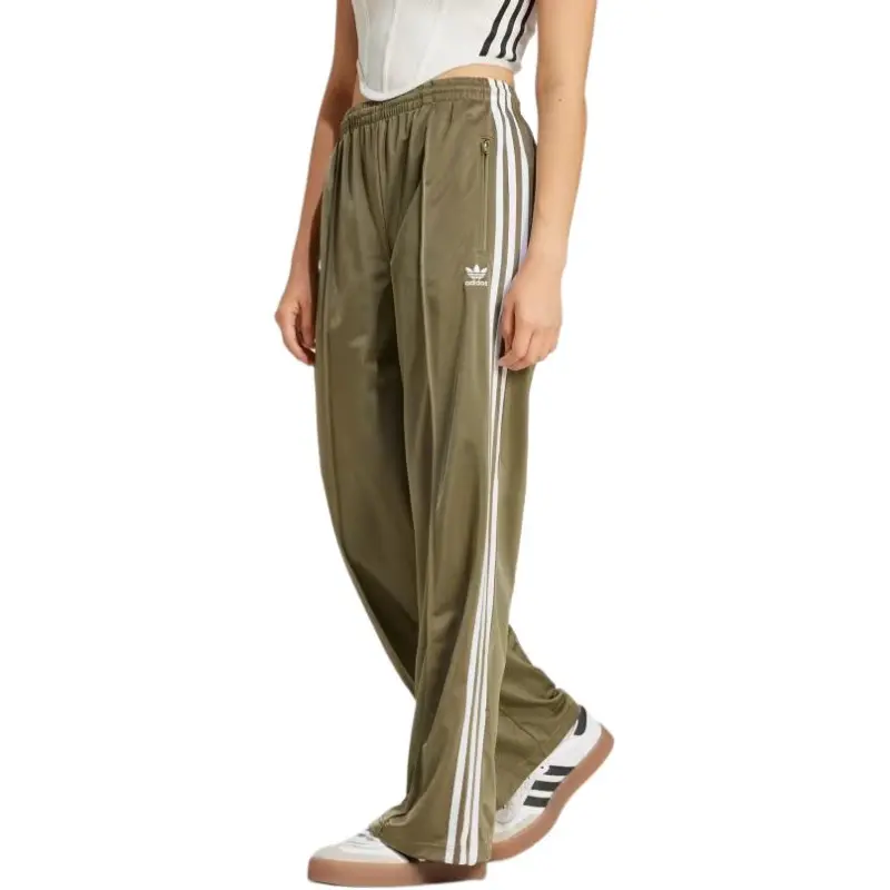 Adidas Originals Casual Pants Women's Olive Green-3