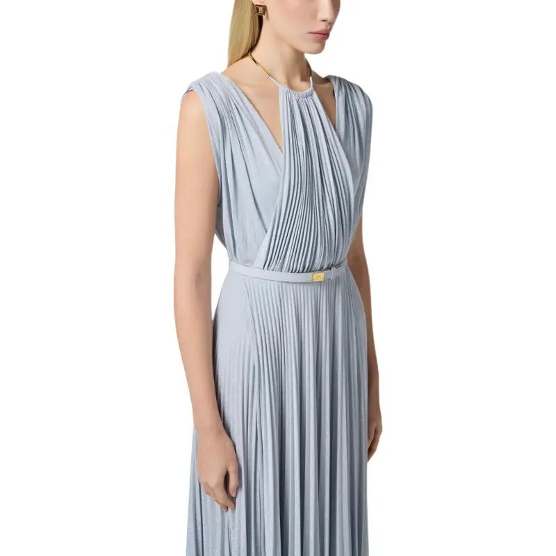 Elisabetta Franchi Lurex detail Gown-3