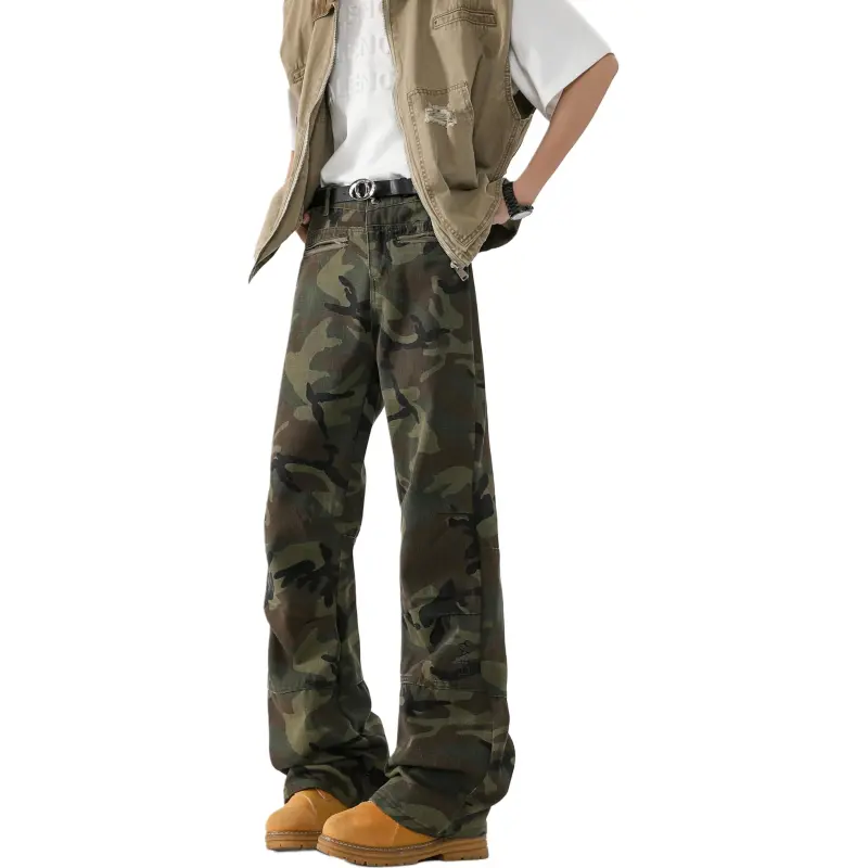 YATSI Casual Pants Unisex Camouflage-3