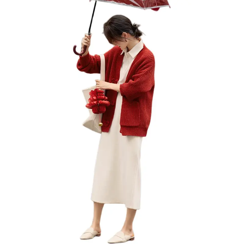 XWI Knitwear Women's Red-2