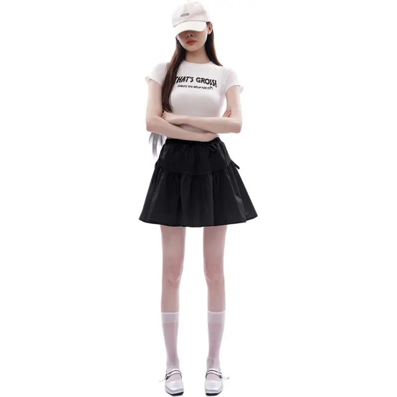 Mu Xiao Xin Casual Short Skirts Women's-15