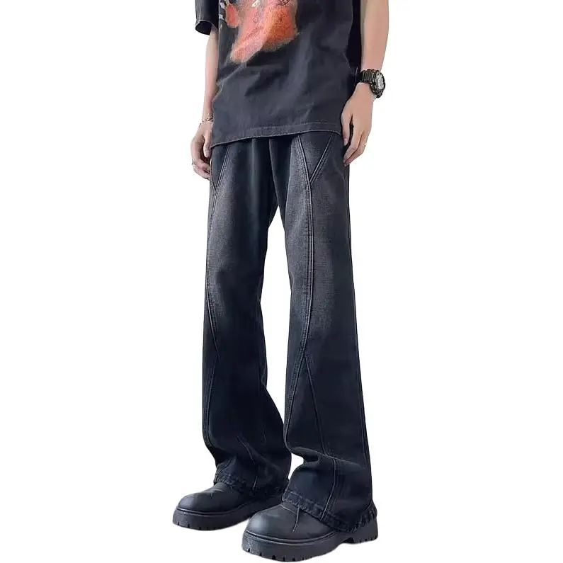DUATOGE Jeans Men Black -2