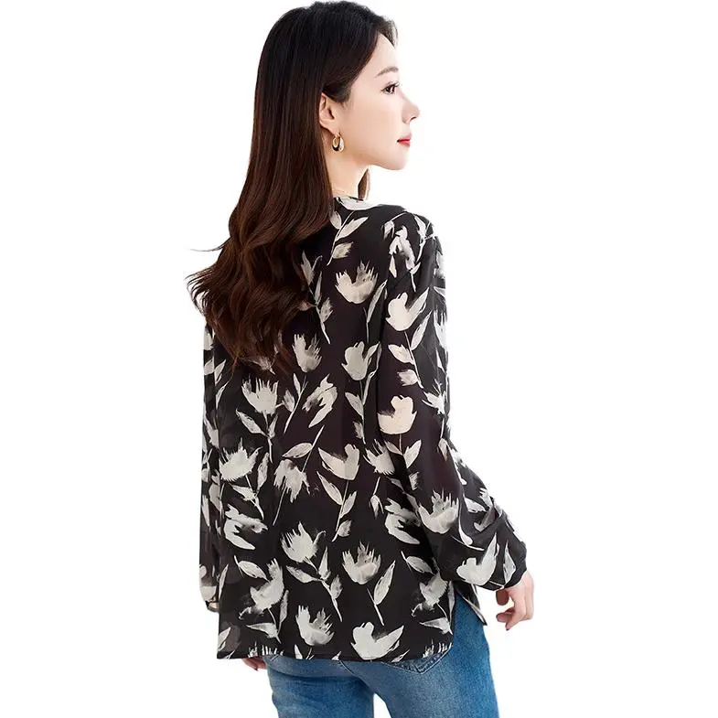 Yi Mengyuan Shirts Women's Black-1