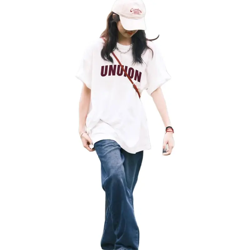 Fele.d T Shirts Women's White-3