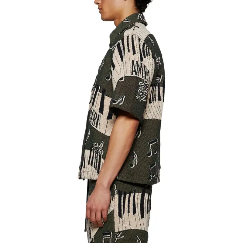 AMIRI Piano Keys Tapestry Shirt-3