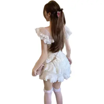 Mu Xiao Xin Two Piece Skirt Sets Women's