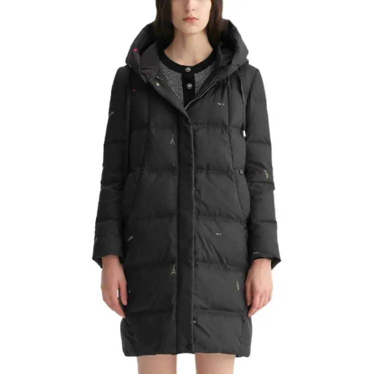 KARL LAGERFELD FW23 Down Jacket Women's Black-1
